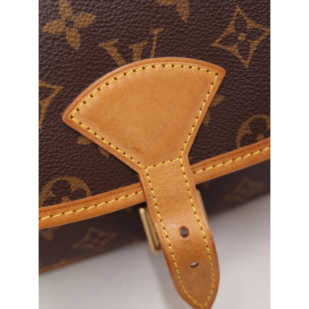 Louis Vuitton Monogram Leather Brown Sologne Shoulder Bag - Picture 7 of 8
